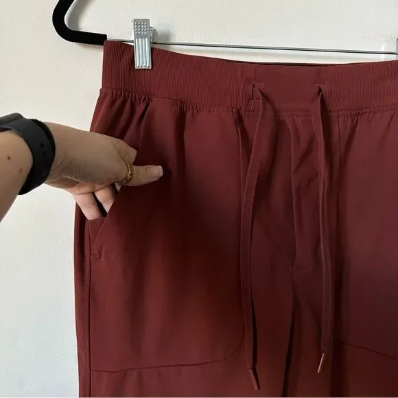 Lululemon ABC Jogger Date Brown Warpstreme Pants Size M